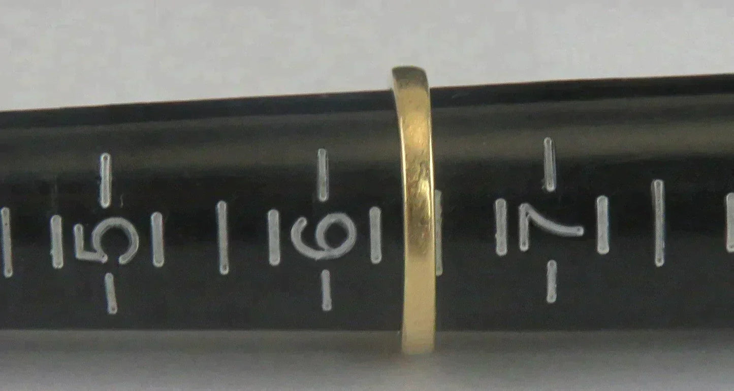 Dazzling 14k Yellow Gold ~1ct Five Diamond Engagement Ring