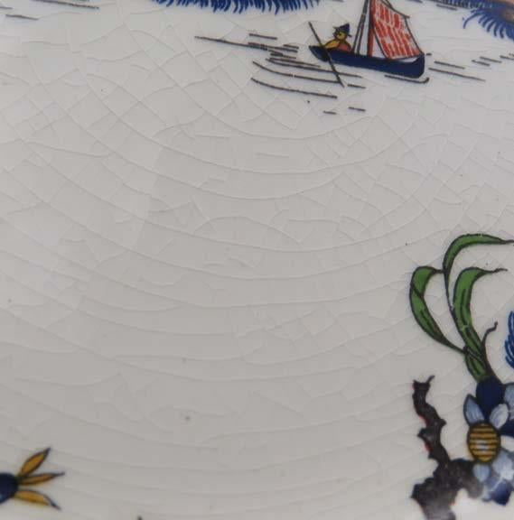 Antique John Maddock & Sons 6 Bread and Butter Plates Canton