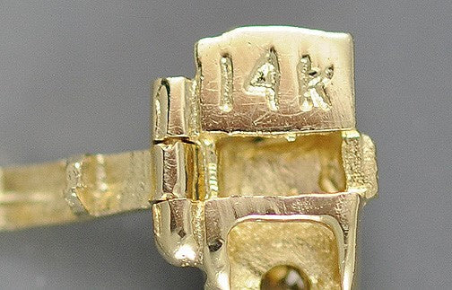 Modern 14k Yellow Gold & ~1.25ct Diamond Tennis Bracelet