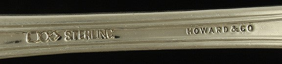 Dominick Haff Louis XIV 1888 Sterling Silver Serving Fork 8 5/8"