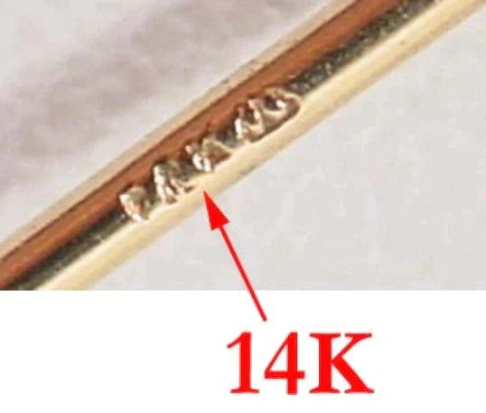 Realistic Vintage 14k Yellow Gold Pearl Golf Club Ball Pin