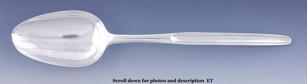 Antique 1760 English Georgian Sterling Silver Double Marrow Spoon Scoop