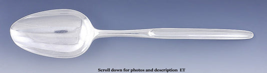 Antique 1760 English Georgian Sterling Silver Double Marrow Spoon Scoop