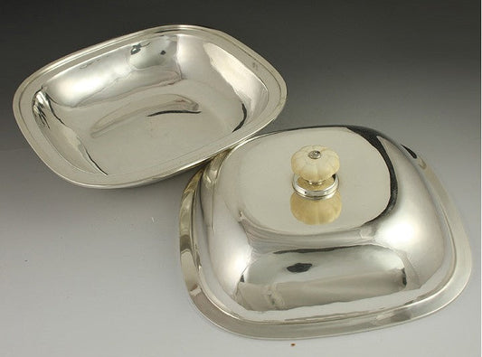 Antique/Vintage Arthur Stone Assc Arts and Crafts Sterling Silver Covered Dish