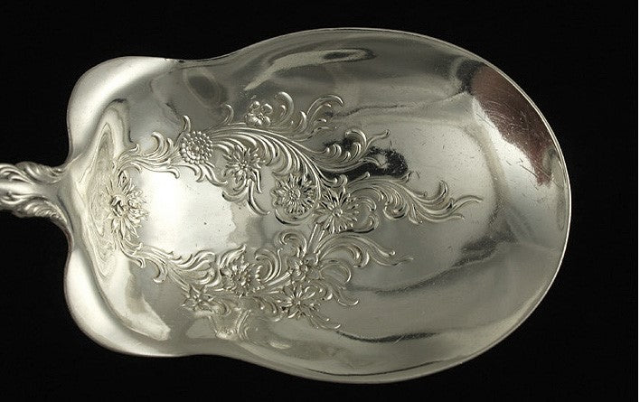 Antique Dominick Haff Number 10 Sterling Silver Casserole Serving Spoon