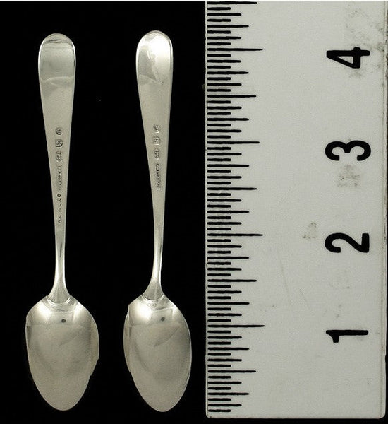 12 Gorham Dolly Madison 1929 Sterling Silver Demitasse Spoons 4 1/4"
