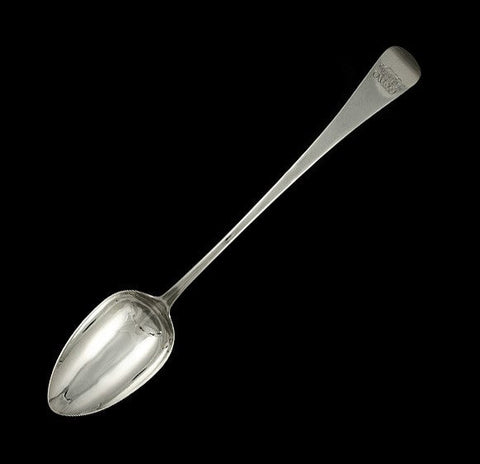 Antique Georgian English Sterling Silver 1811 Stuffing Serving Spoon 11 3/4"