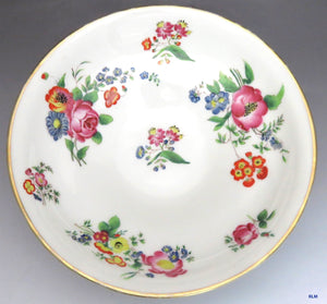 Lovely 1850's-1870's Paris Porcelain Floral Pedestal Compote Raised Dish/Bowl