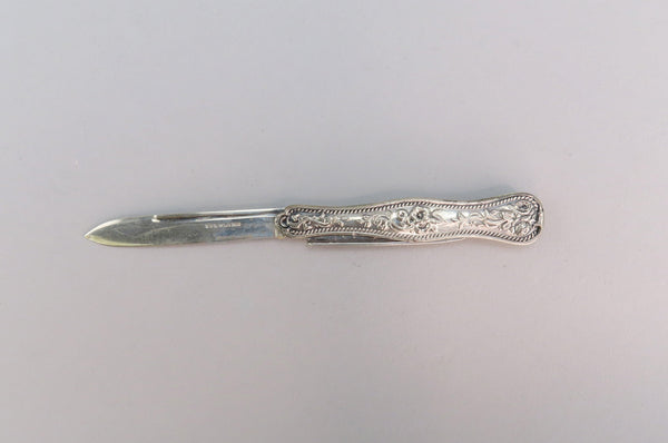 Antique American Sterling Silver Fruit Knife 1860s