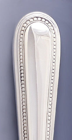 18 Finest Quality English Sterling Silver Georgian Style Bead Edge Knives 8 5/8"