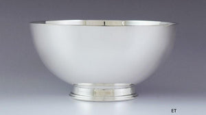 Fab Tiffany Co Sterling Silver Footed 5" Bowl / Dish No Monos