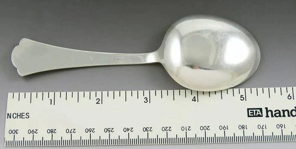 Antique Sterling Silver Tostrup Oslo Norway Enameled Grape Spoon 5 3/8”