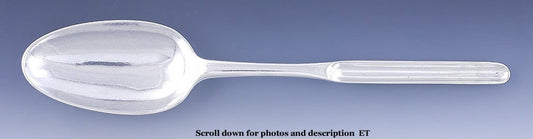 Antique 1748 English Georgian Sterling Silver Double Marrow Spoon Scoop
