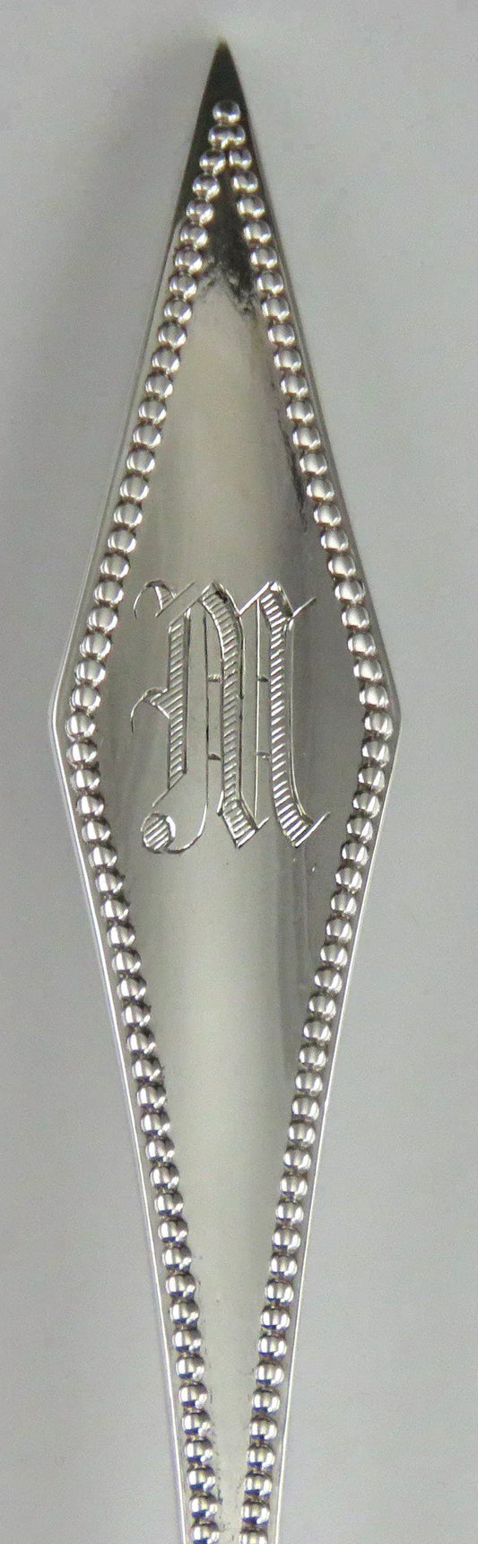 12 Fine Sterling Silver Howard Washington Pattern Strawberry Forks
