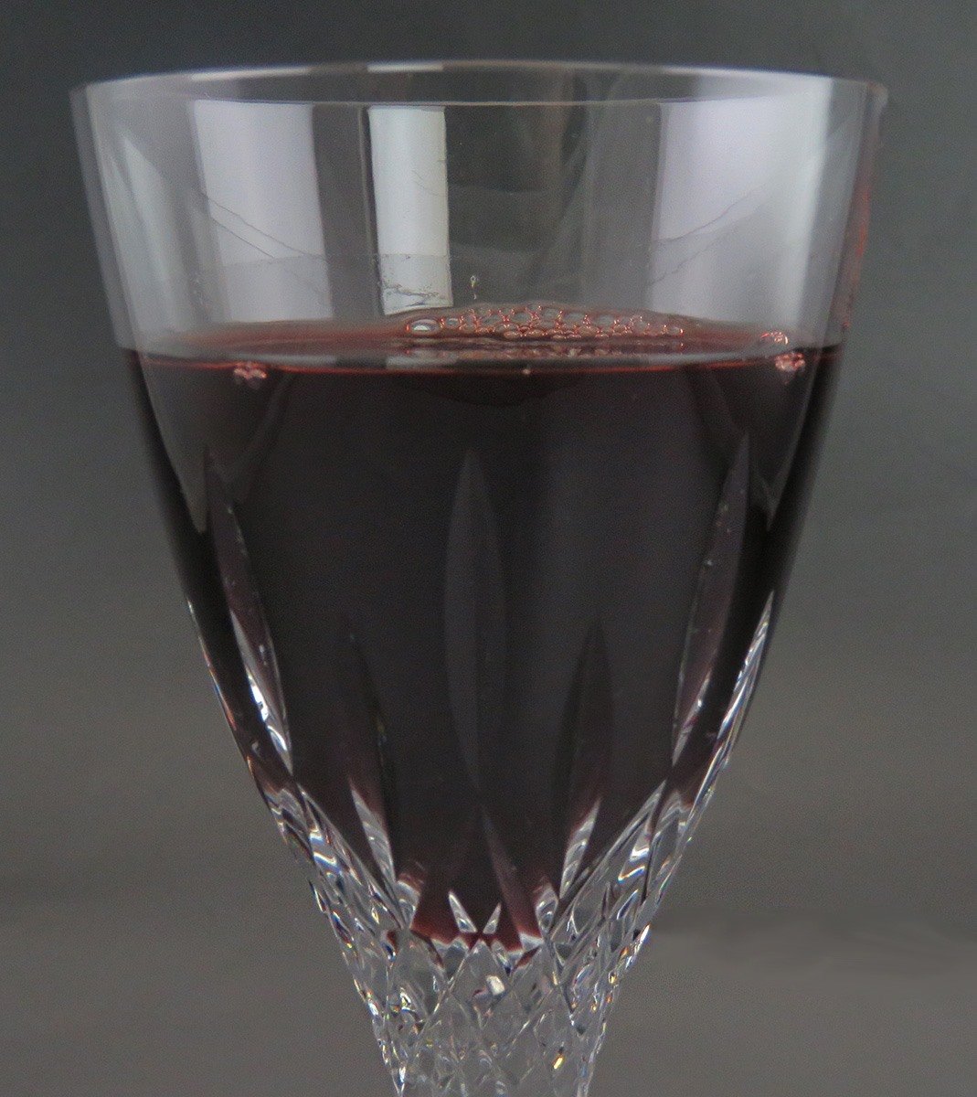 8 Vintage English Stuart Cambridge Cut Glass Crystal Champagne Flutes Glasses