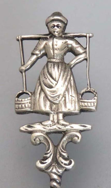 Late 1800's-Early 1900's Marshall Field & Co. Dutch Sterling Silver BonBon Spoon