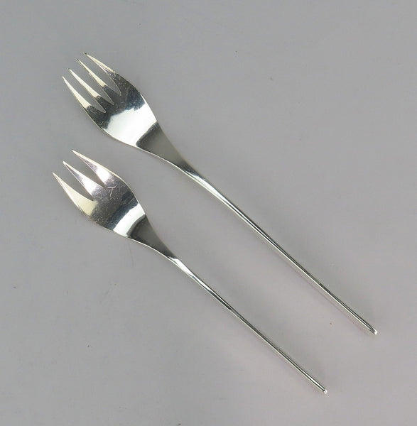 63pc International Sterling Silver Vision Flatware Set R. H. Pearson Mid Century