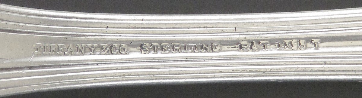 Nice set 7 Tiffany & Co Sterling Silver Colonial 1895 Forks 6 3/4"