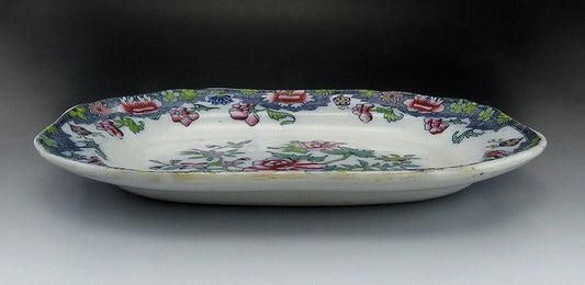 Antique Mid 19th Century English Copeland Late Spode Floral Serving Platter/Tray