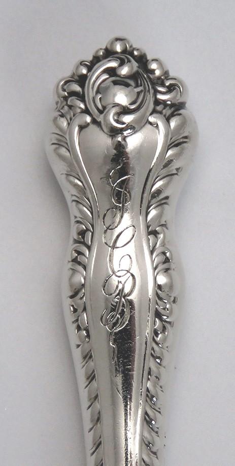 6 Antique Sterling Silver Dominick & Haff Mazarin Pattern Fruit Knives