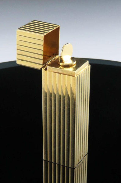 Rare VTG Tiffany Co 14k Yellow Gold Perfume Scent Vial Bottle Solid Gold