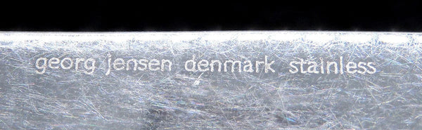 Vintage Danish Mid Century Modern Georg Jensen Acorn Sterling Silver Cake Knife