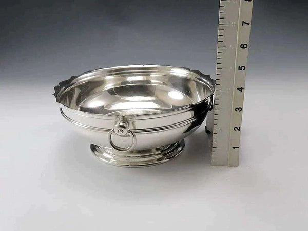 1927 Classic Gorham Sterling Silver Old Colony Double Handle Bowl