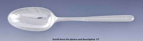 Antique 1700s 18th Century English Georgian Sterling Silver Marrow Scoop Spoon