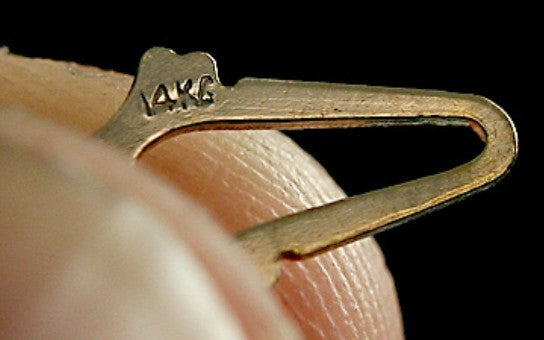 Lovely 14k White Gold Clasp Pearl Strand Necklace Modern