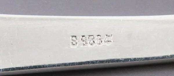 Antique Sterling Silver Tostrup Oslo Norwegian Enameled Grape Spoon 5 3/8”