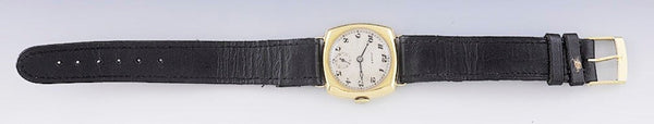 1927 Fine Rolex 18k Gold Cushion 15 jewels Extra Prima Wrist Watch