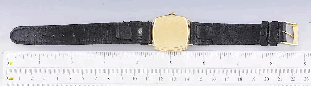 1927 Fine Rolex 18k Gold Cushion 15 jewels Extra Prima Wrist Watch