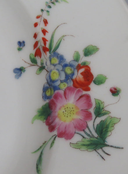 Wonderful 1850's-1870's Paris Porcelain Floral Tray or Platter