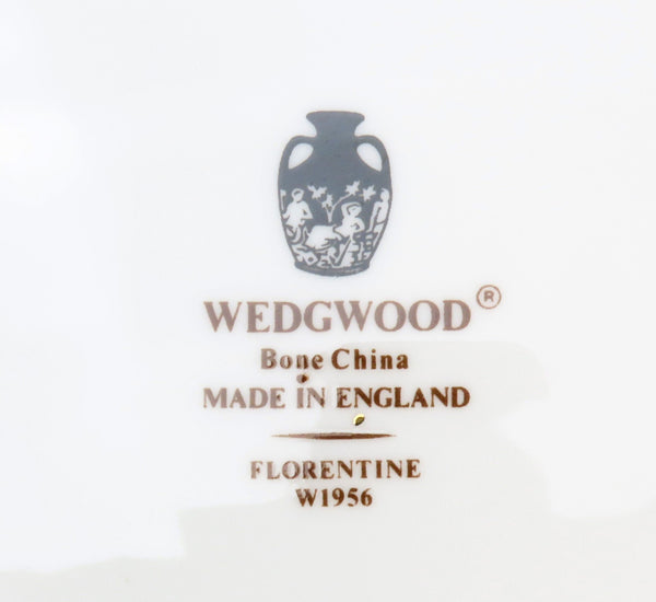 Great Wedgwood Florentine Dark Blue Navy Trim W1956 Small Platter 14" Long