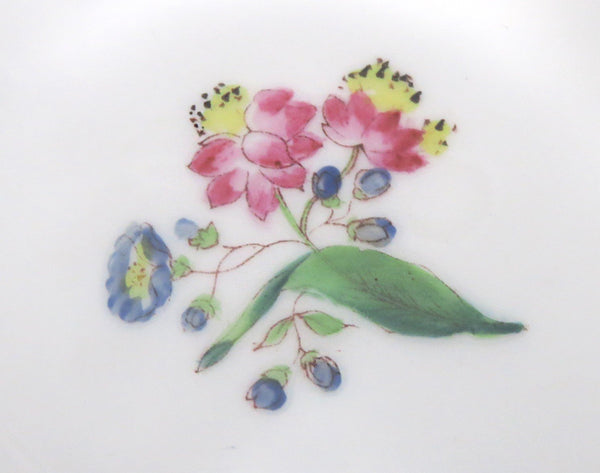 Lovely 1850's-1870's Paris Porcelain Floral Pedestal Compote Raised Dish/Bowl