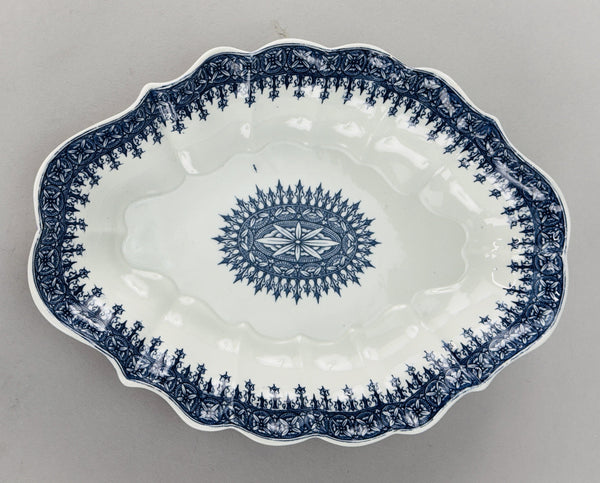 Antique 2 Royal Worcester Serving Pieces Platter and Bowl from 1890