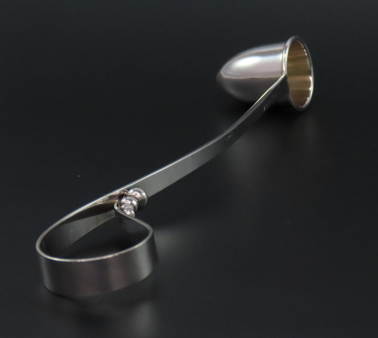 Lovely Randahl Arts Crafts Sterling Silver Candle Snuffer No Mono 8 3/8 Inches