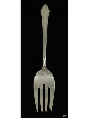 Vintage Gorham Late Georgian 1934 Sterling Silver Meat Serving Fork