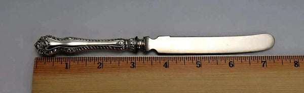 6 Antique Sterling Silver Dominick & Haff Mazarin Pattern Fruit Knives