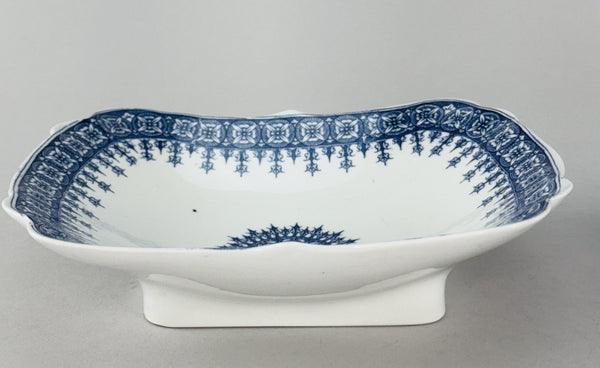 Antique 2 Royal Worcester Blue and White Serving Bowls from 1890