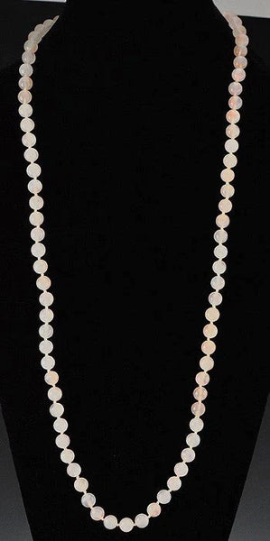 3 Genuine Rose Quartz Beaded Necklaces Lovely Color and Designs