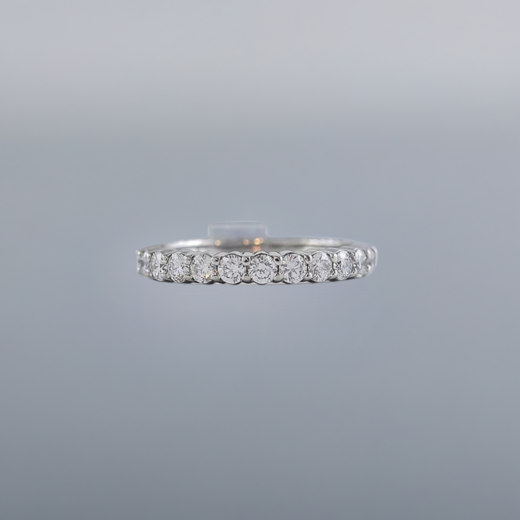 Fabulous Brand New 1.13ct Diamond & Platinum Eternity Band Ring