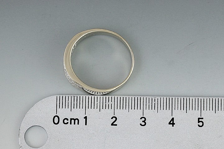 Brillliant 14K White Gold Diamond Band - TDW 1.25 Carats Ring Size 11