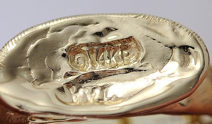 Stunning 14k Yellow Gold Citrine Peridot Garnet Stylized Basket Pendant