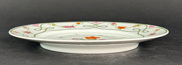 Set 4 Raynaud Ceralene Limoges Porcelain Guirlandes 10 5/8" Dinner Plates (2/2)