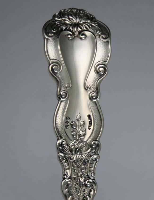 Antique Gorham Sterling Silver Imperial Chrysanthemum Fish Server / Crumber