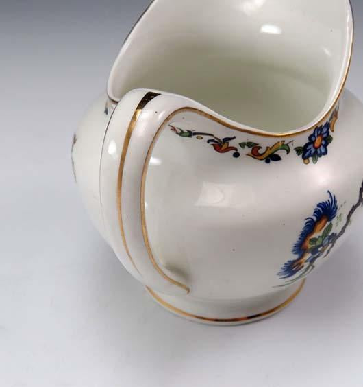 Late 1890's-Early 1900's John Maddock & Sons Porcelain Sugar w/ Creamer