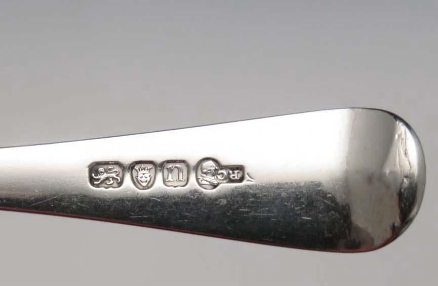 Antique 1788 English Georgian Sterling Silver Gravy Sauce Ladle Richard Crossley