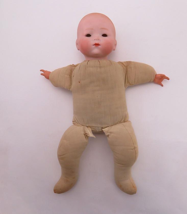 Antique Armand Marseille Germany My Dream Baby Bisque Porcelain Doll 14 inches