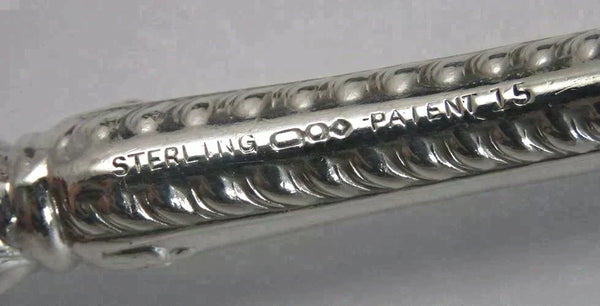 6 Antique Sterling Silver Dominick & Haff Mazarin Pattern Fruit Knives
